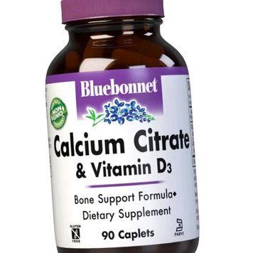 Кальций цитрат Д3 Bluebonnet Nutrition Calcium Citrate & Vitamin D3 90 таблеток 19822 фото