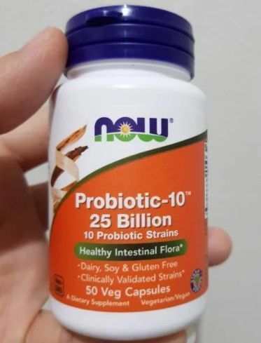 Комплекс пробиотиков NOW Foods Probiotic 25 Billion 50 капсул 9142 фото