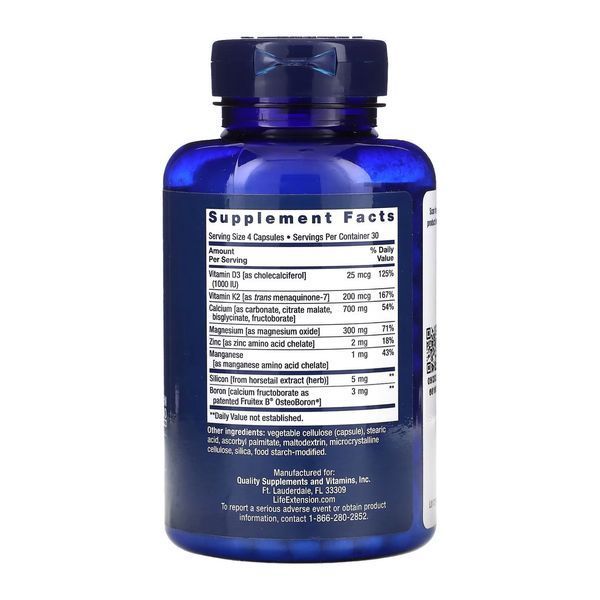 Комплекс для суглобів і зв'язок Life Extension Bone Restore with Vitamin K2 120 капс 2976275265 фото