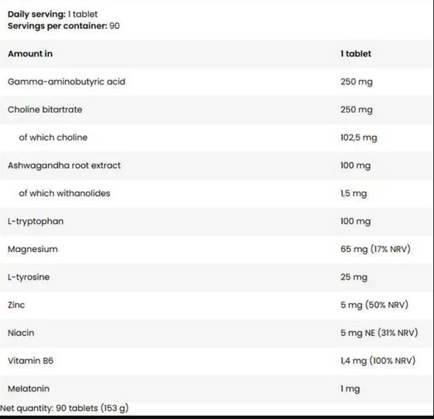 Комплекс для міцного сну та відновлення Anabolic Sleep Bombs від Kevin Levrone 90 таб 3123032707 фото