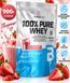 Сироватковий протеїн для чоловіків та жінок BioTech 100% Pure Whey 900 гр полуниця 3206091174 фото 2