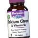Кальций цитрат Д3 Bluebonnet Nutrition Calcium Citrate & Vitamin D3 90 таблеток 19822 фото 1