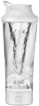Шейкер для спорта электрический PowerPlay Shaker VOLTRX Vortex 600 ml белый 23595 фото