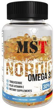 Омега MST Omega 3 Nordic 90 капсул 22009 фото