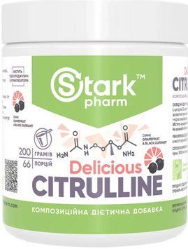 Цитрулин Stark Pharm Сitrulline Malate 200g грейпфрут черная смородина 2964301889 фото