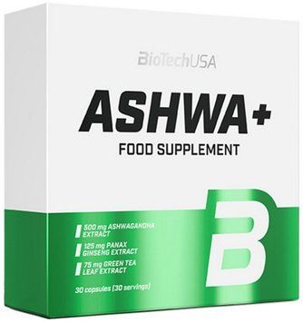 Ашваганда BioTech Ashwa+ 30 caps 23266 фото