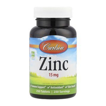 Цинк Carlson Zinc 15mg 250 таб 2956573311 фото