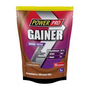 Гейнер Power Pro Gainer 1 кг 2499 фото
