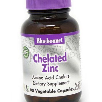 Цинк хелатный Bluebonnet Nutrition Chelated Zinc 90 капсул 19761 фото