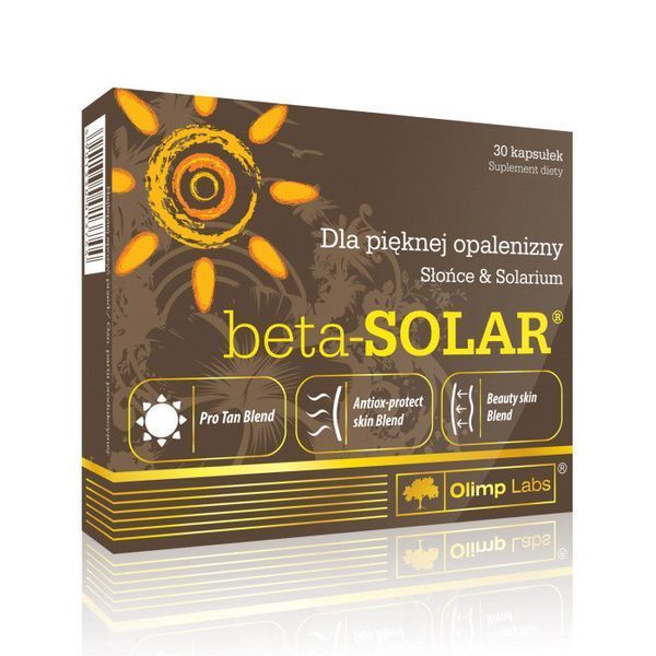 Витамины для загара Olimp Beta SOLAR 30 капсул 1603 фото