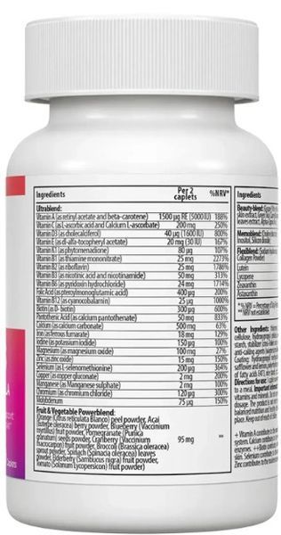Мультивітаміни для жінок VP Lab Women`s Multivitamin Formula 60 coplets 23464 фото