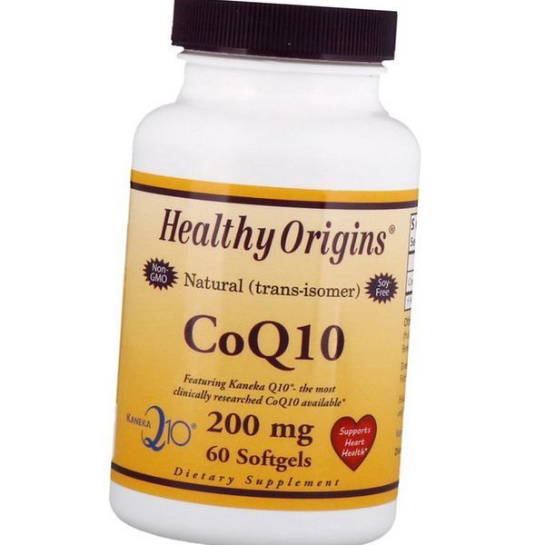 Коензим Q10 Healthy Origins CoQ10 200 мг 60 гельових капсул 11706 фото