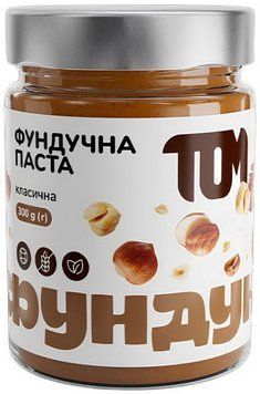 Фундачная паста TOM peanut butter 300 g Классическая 23270 фото