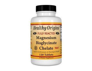 Магний Healthy Origins Magnesium Bisglycinate Chelate 120 таб 11665 фото