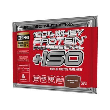 Протеин Scitec 100% Whey Protein Professional ISO 30 г 9418 фото