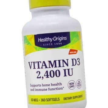 Вітамін Д3 Healthy Origins Vitamin D3 2400 IU 360 гел капс 11496 фото