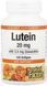 Лютеин для зрения Natural Factors Lutein 20mg 120 гел капс 2956577073 фото 1