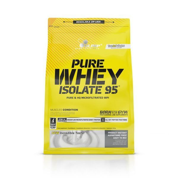 Спортивный сывороточный белок изолят (протеин) Olimp Pure Whey Isolate 95 1800 г 8763 фото