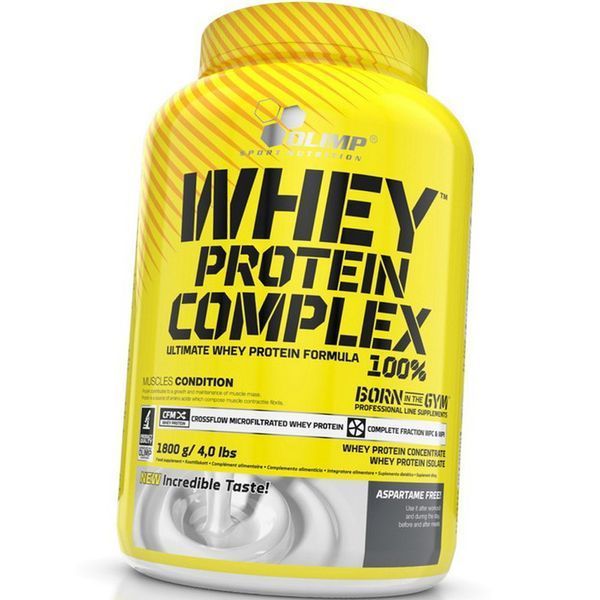 Спортивный сывороточный белок (протеин) OLIMP Whey Protein Complex 100% 1.8 kg 19389 фото