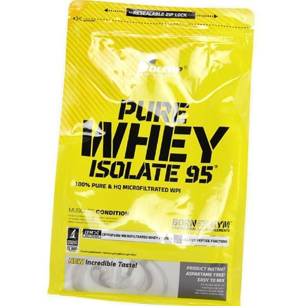Спортивный сывороточный белок изолят (протеин) Olimp Pure Whey Isolate 95 1800 г 8763 фото