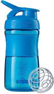Шейкер для спортивного питания с металлическим венчиком и карабином Blender Bottle SportMixer Flip 590 ml 3028839771 фото