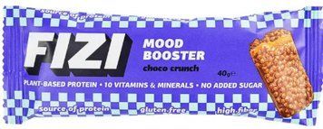 Енергетичні батончики Fizi Fizi Mood Booster Bar 40 г хрусткий шоколад 23629 фото