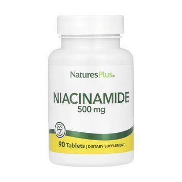 Ніацинамід Nature's Plus Niacinamide 500 mg 90 таб 2956574403 фото