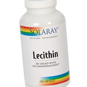 Соєвий лецитин Solaray Lecithin 250 капсул 20172 фото