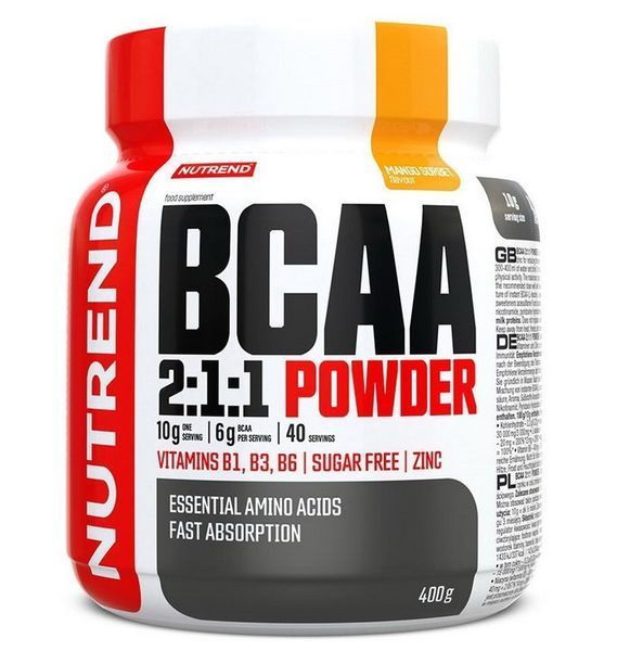 Амінокислоти БЦАА Nutrend MEGA STRONG DRINK 400 г 21301 фото
