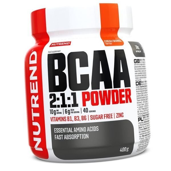 Амінокислоти БЦАА Nutrend MEGA STRONG DRINK 400 г 21301 фото