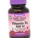 Витамин Д3 Bluebonnet Nutrition Vitamin D3 400 IU 90 жевательных таб малина 19766 фото 1
