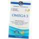 Жирні кислоти омега 3 Nordic Naturals Omega-3 180 кап лимон 19004 фото 4