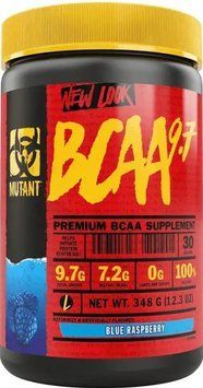 ВСАА Mutant BCAA 9.7 348 g блакитна малина 4641 фото