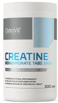 Креатин моногідрат OstroVit Creatine Monohydrate Tabs 3000 300 таб 23463 фото