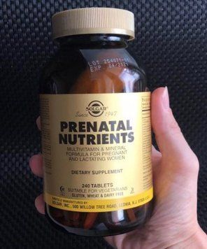 Комплекс вітамінів для вагітних Солгар Solgar Prenatal Nutrients 240 таблеток 18532 фото