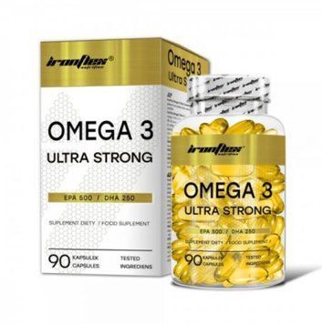 Омега 3 IronFlex Omega 3 Ultra Strong 90 капсул 22191 фото