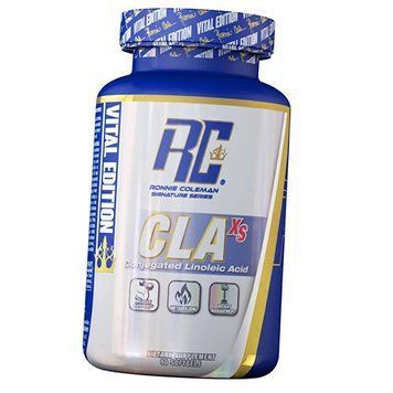 Кон'югована лінолева кислота Ronnie Coleman CLA XS 90 гел капс 11186 фото