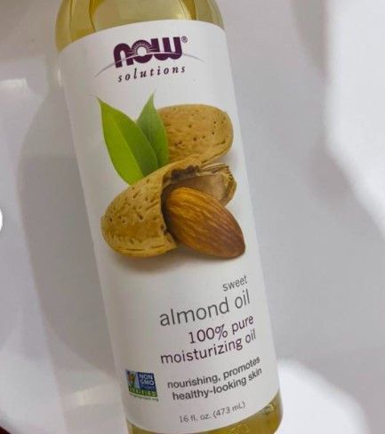 Косметическое миндальное масло NOW Foods Almond Oil 118 мл 9149 фото