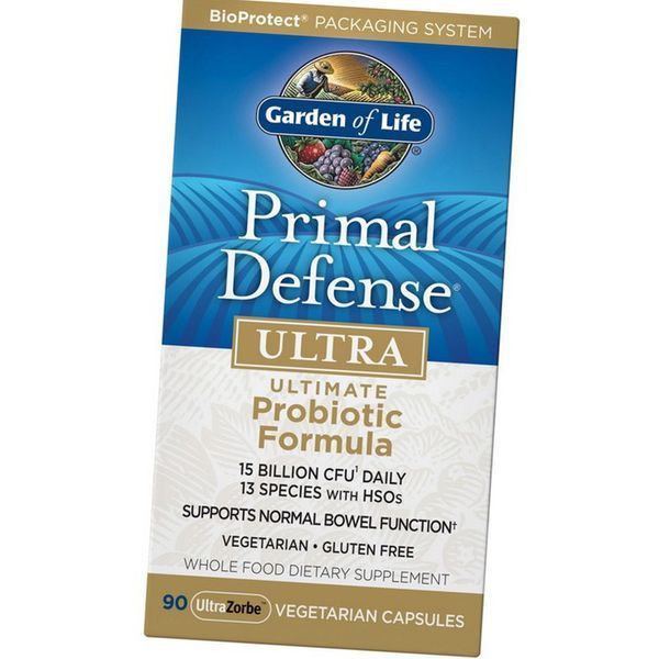 Пробіотики Garden Of Life Primal Defense Ultra Ultimate Probiotic Formula 90 капсул 20408 фото