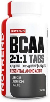 Комплекс аминокислот для спорта и восстановления мышц Nutrend BCAA 2:1:1 Tabs 150 табл 3197439880 фото