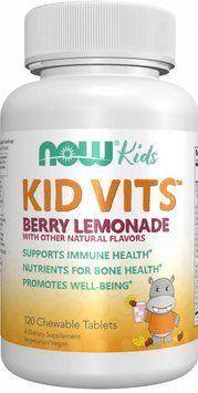 Витамины для детей Now Foods Kid VitsTM Berry Blast 120 таб ягод 2976272297 фото