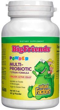 Пробіотик для дітей Natural Factors BigFriends Multi-Probiotic Powder 3 Billion 60g 2956577088 фото
