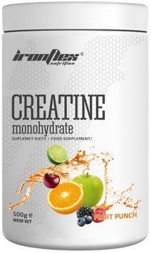 Креатин моногідрат IronFlex Creatine monohydrate 500 г мохіто 10960-18 фото