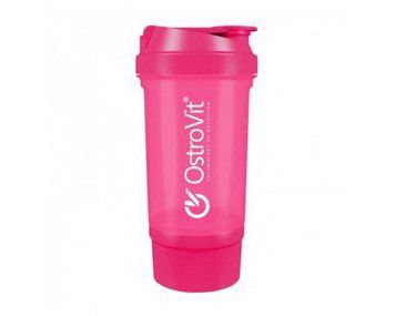 Шейкер OstroVit Shaker Premium 500 мл pink / рожевий 8719 фото