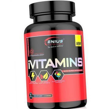 Вітаміни та мінерали Genius Nutrition i Vitamins 60 капсул 20175 фото