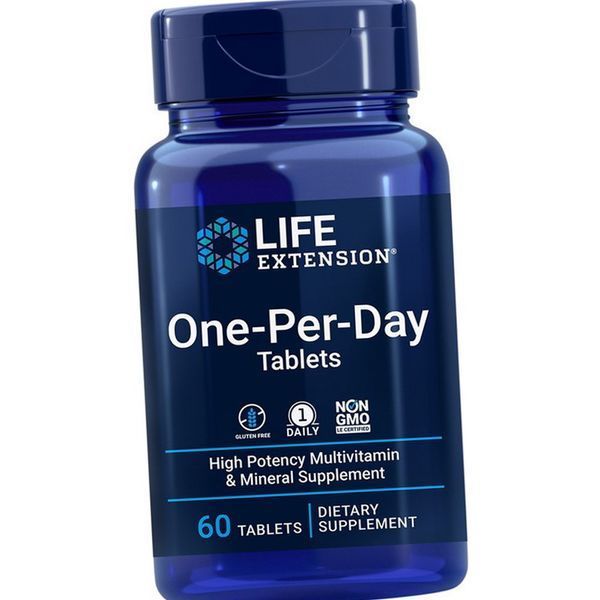 Вітаміни і мінерали Life Extension One-Per-Day Tablets 60 таблеток 18710 фото