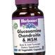 Для суставов и связок Bluebonnet Nutrition Glucosamine Chondroitin & MSM 60 капсул 19754 фото 1