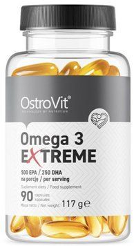 Омега OstroVit Omega 3 Extreme 90 капсул 22099 фото