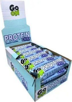 Протеїновий батончик GO ON Protein Crisp Bar -24x45g Coconut Cookie 2956570269 фото