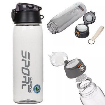 Бутылка для воды Casno Casno Sport Waterbottle KXN-1220 500мл grey 21000 фото